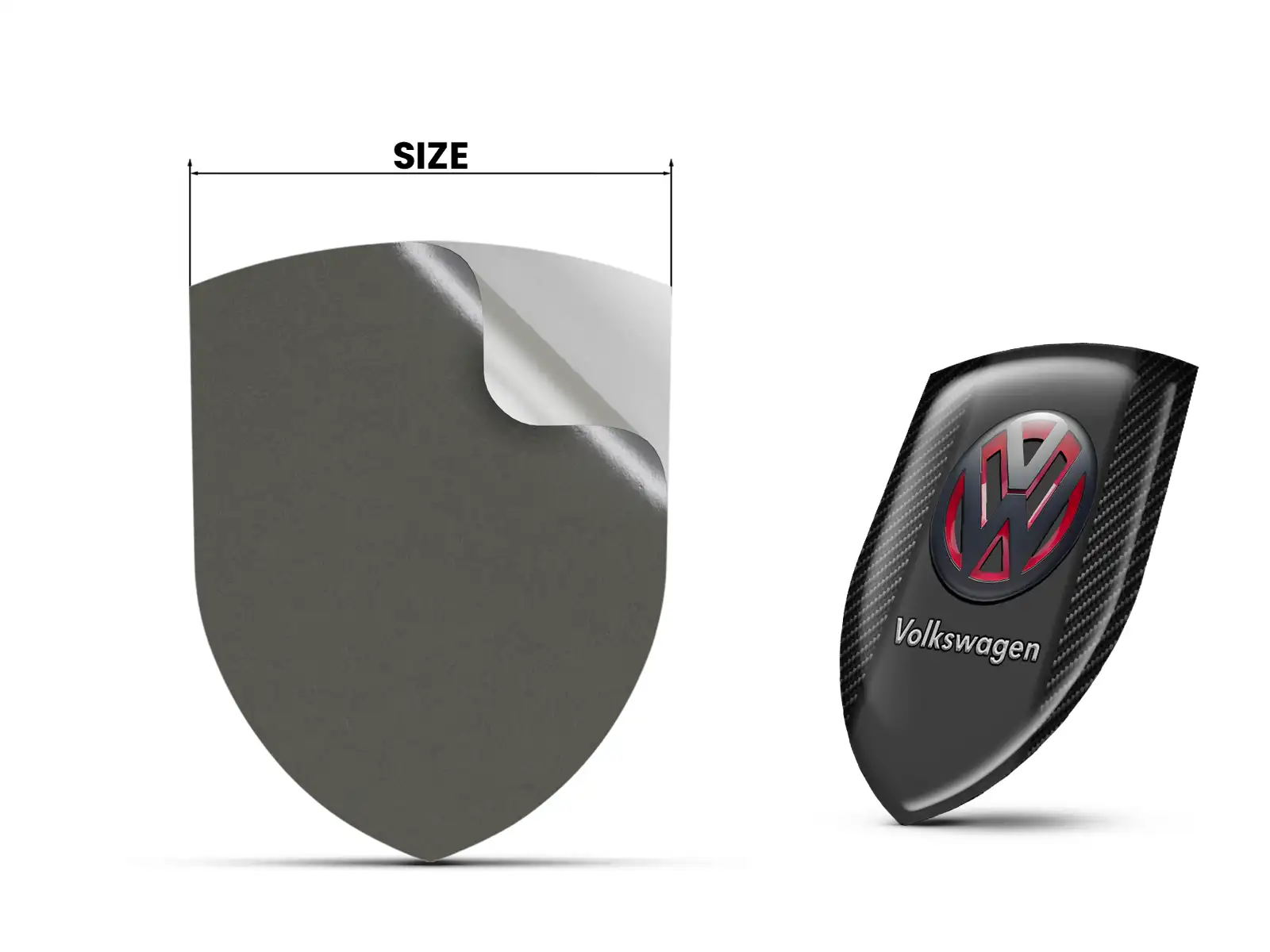 VW Car Stickers Business Durable Limited Professional